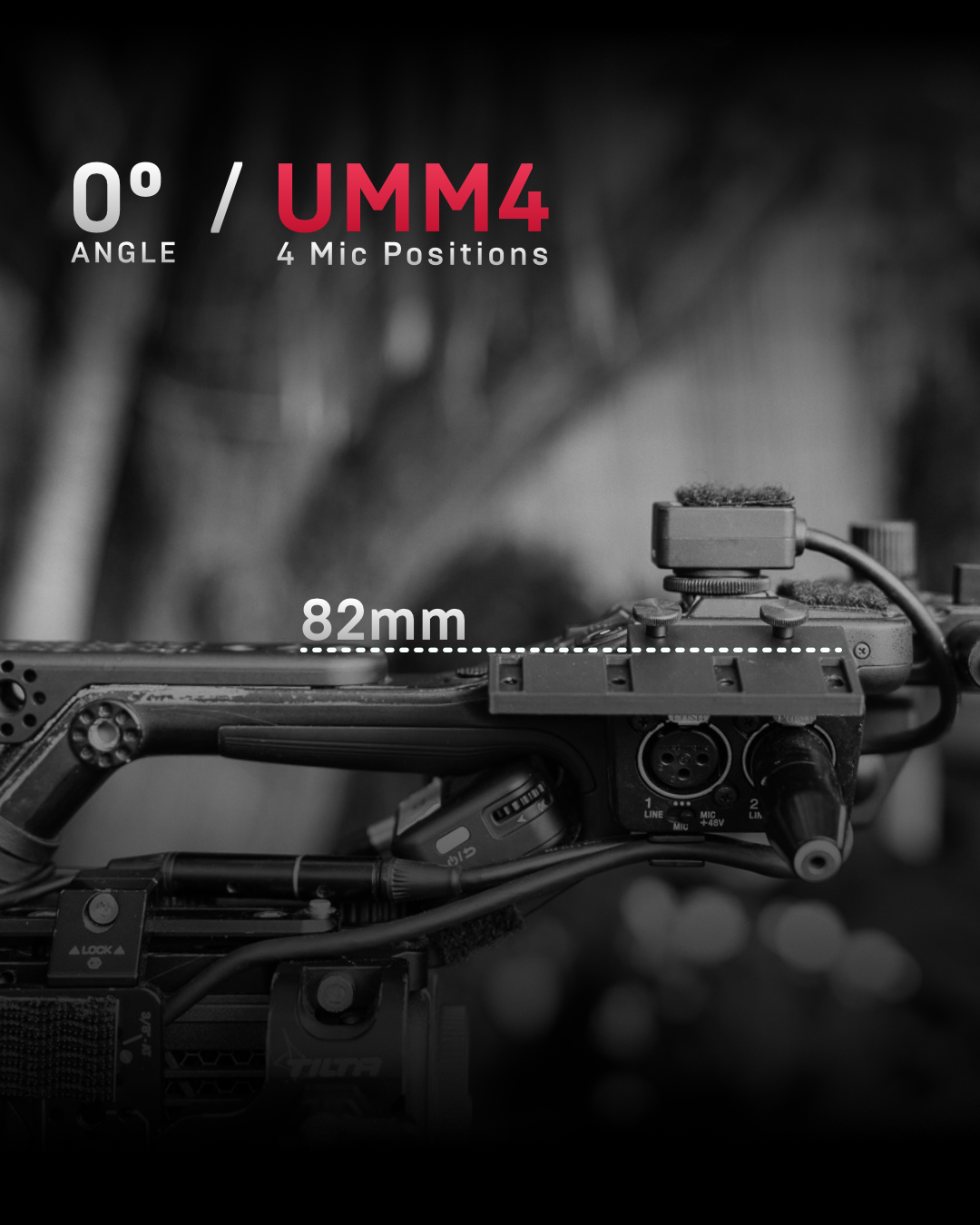 Rycote Duo - Sony Universal Microphone Mount Replacement - FX9, FX6.