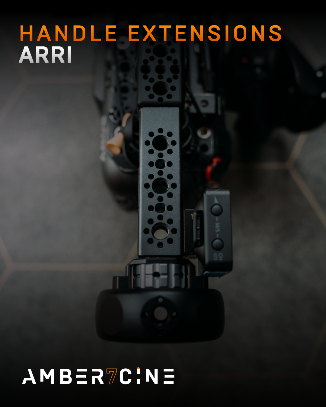 Universal ARRI, RED, SONY, Tilta Compatible Top Handle Extensions