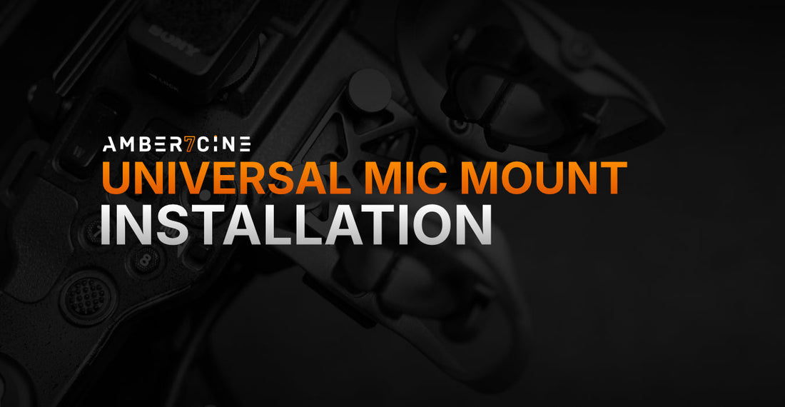 Universal Mic Mount - Installation Guide
