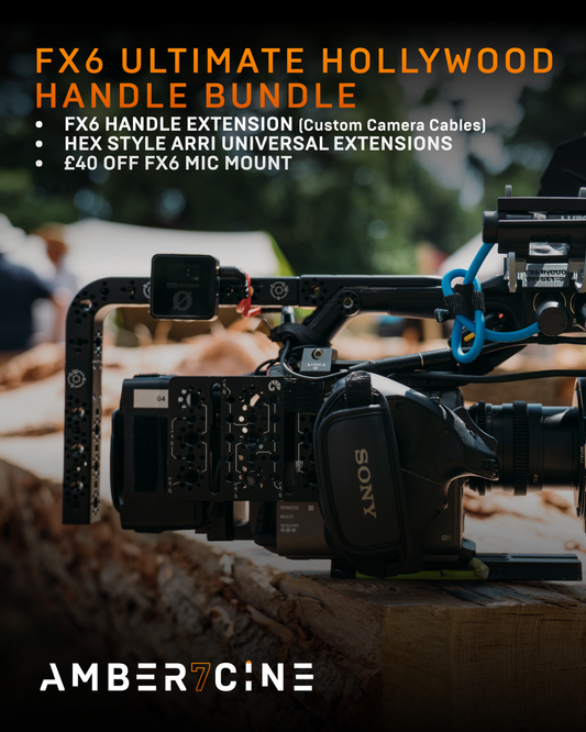 Sony FX6, Ultimate ARRI HEX Hollywood Handle Upgrade Kit.