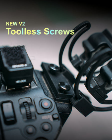 Radius RAD-2 - Sony Universal Microphone Mount Replacement - FX9, FX6, Z300, Z280, FS7.