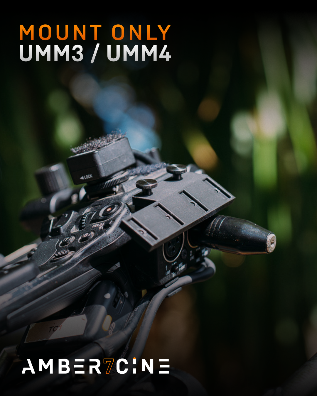 Sony Universal Mic Mount Replacement - FX9, FX6, Z300, Z280, Z200, FS7