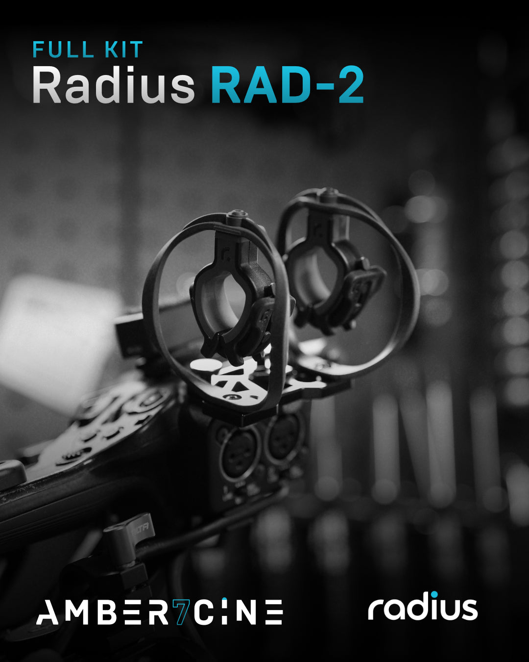 Radius RAD-2 - Sony Universal Microphone Mount Replacement - FX9, FX6, FX5, FX3