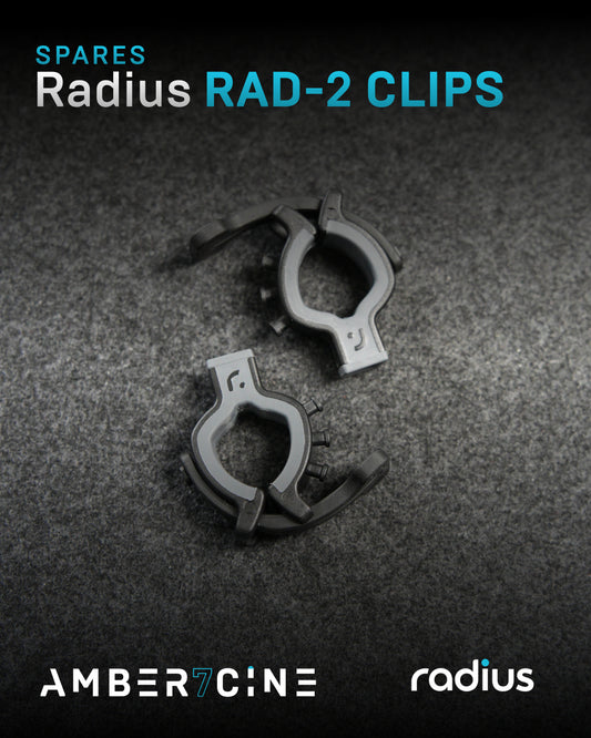 Pair of RAD Universal Mic Clips 19/21mm (RAD-2 Clips)
