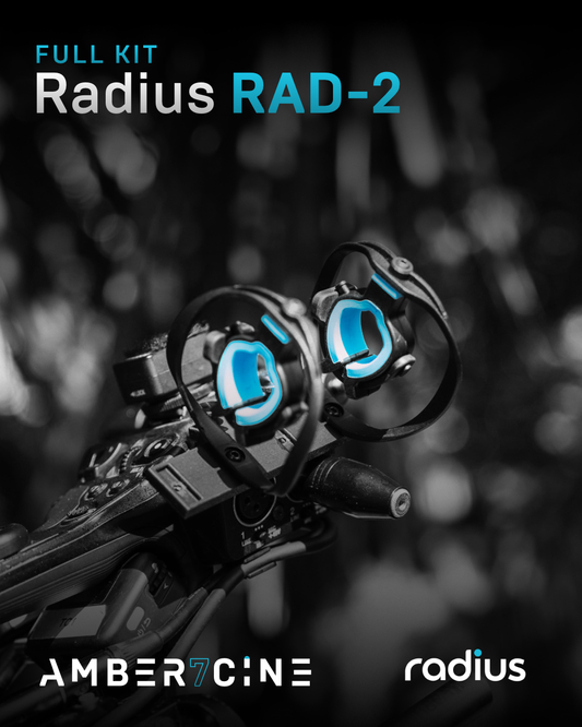 Radius RAD-2 - Sony Universal Microphone Mount Replacement - FX9, FX6, Z300, Z280, FS7.