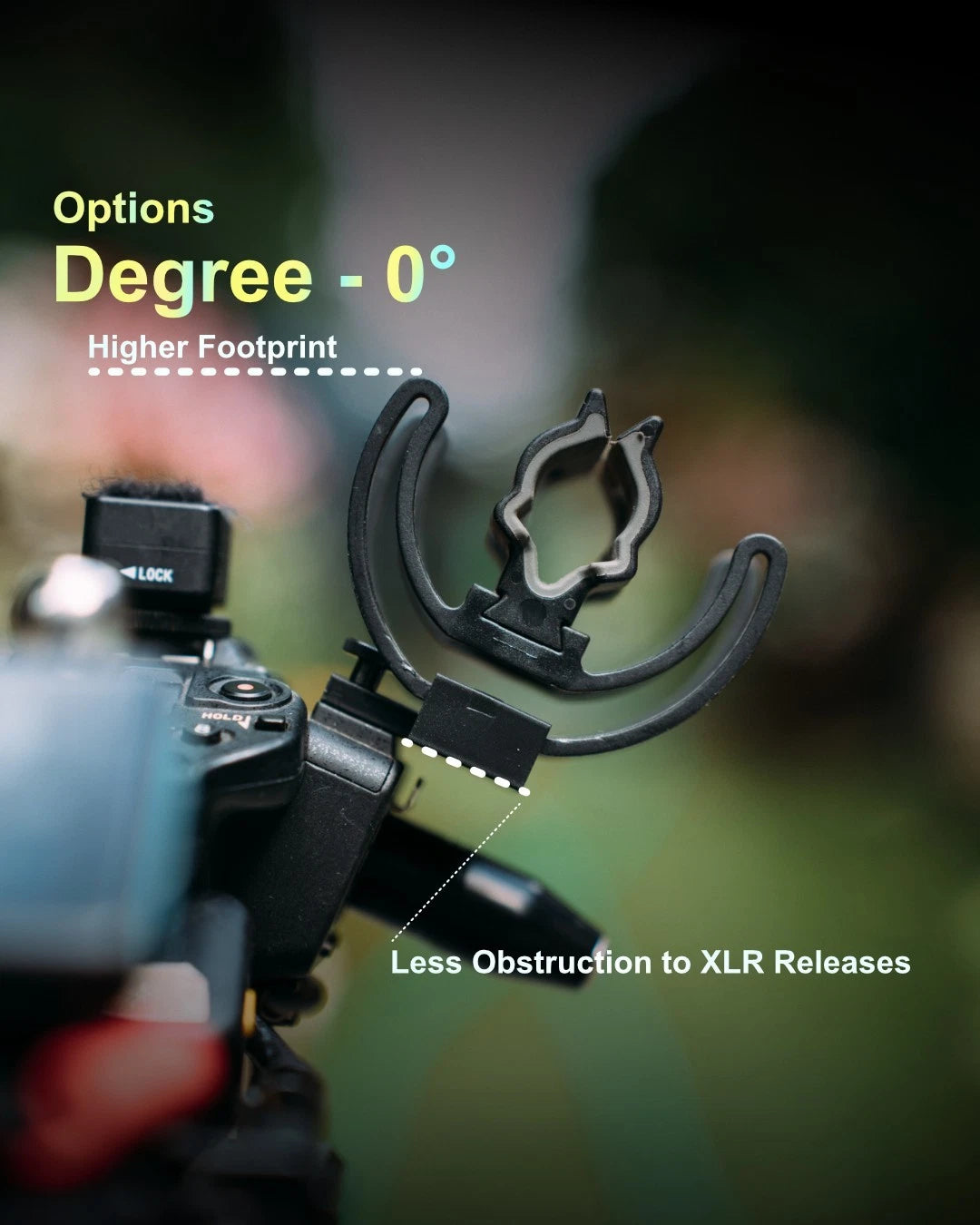 Rycote Duo - Sony Universal Microphone Mount Replacement - FX3, FX2, FX30.