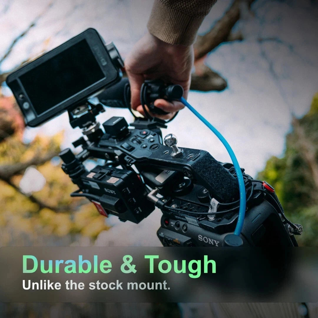 Rycote Duo - Sony Universal Microphone Mount Replacement - FX9, FX6, Z300, Z280, FS7.