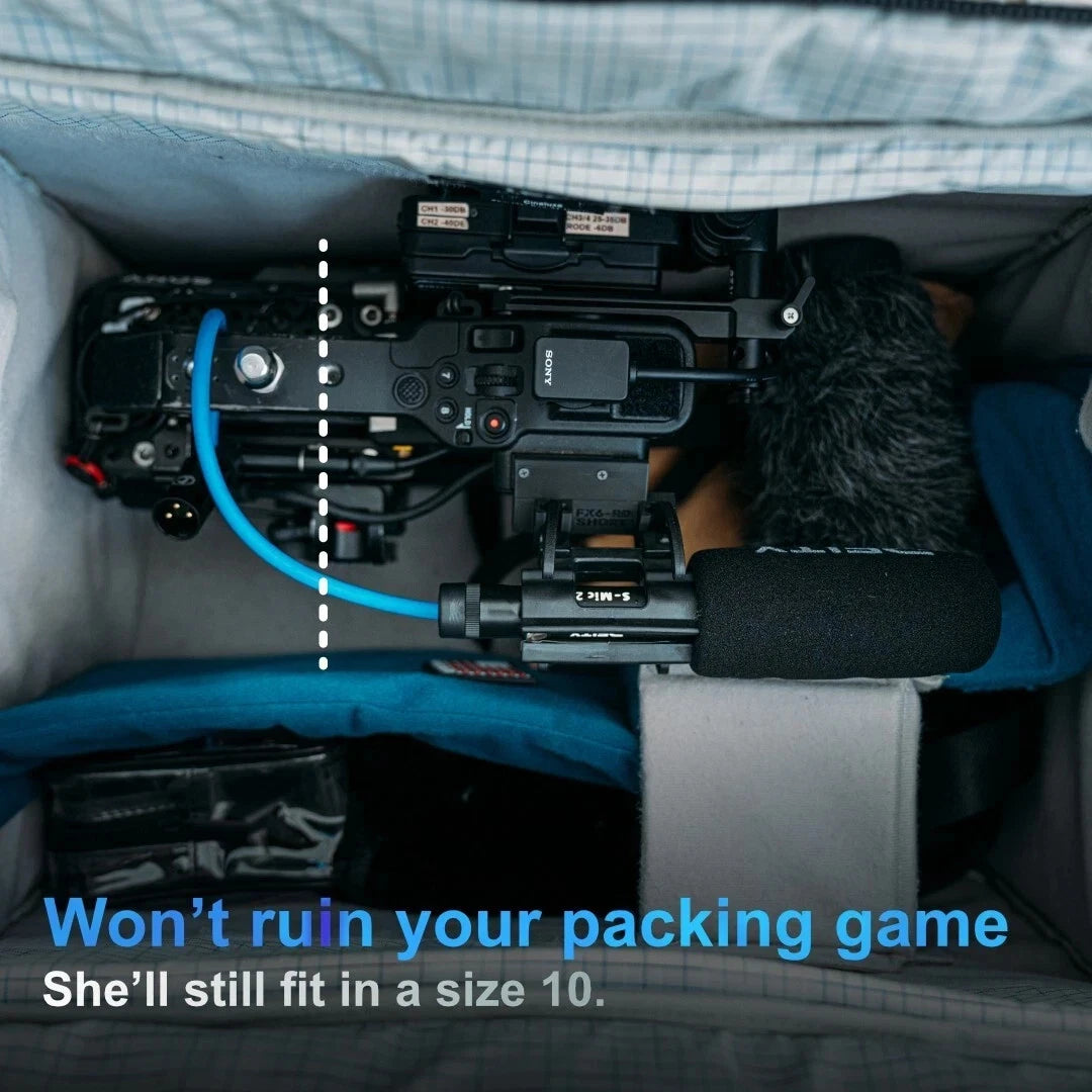 Rycote Duo - Sony Universal Microphone Mount Replacement - FX9, FX6, Z300, Z280, FS7.