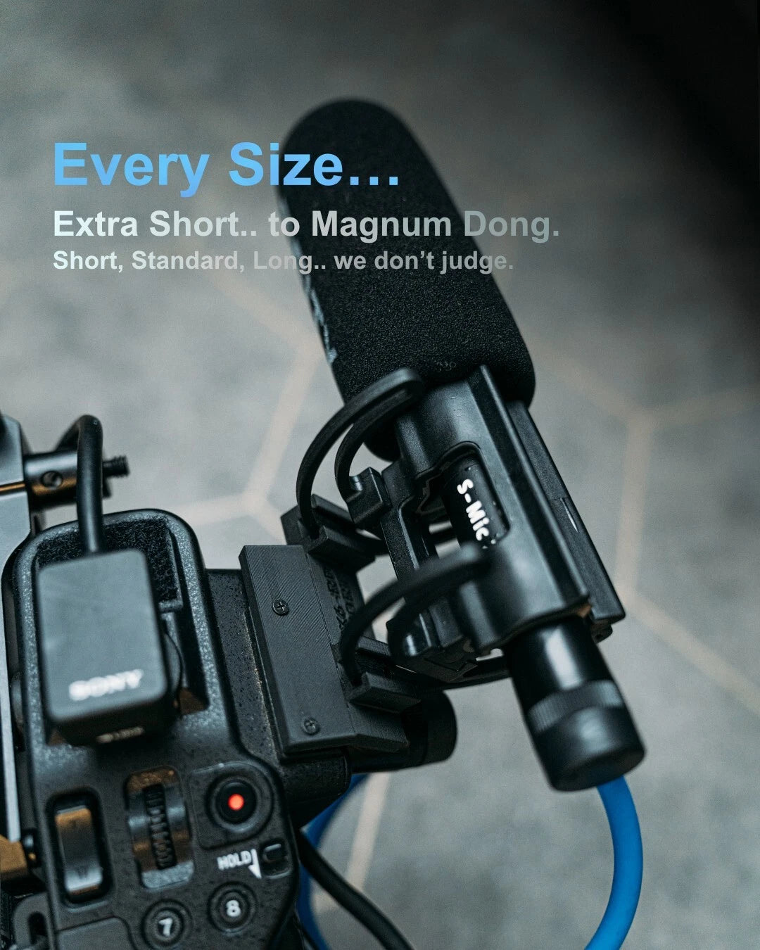 Rycote Duo - Sony Universal Microphone Mount Replacement - FX3, FX2, FX30.