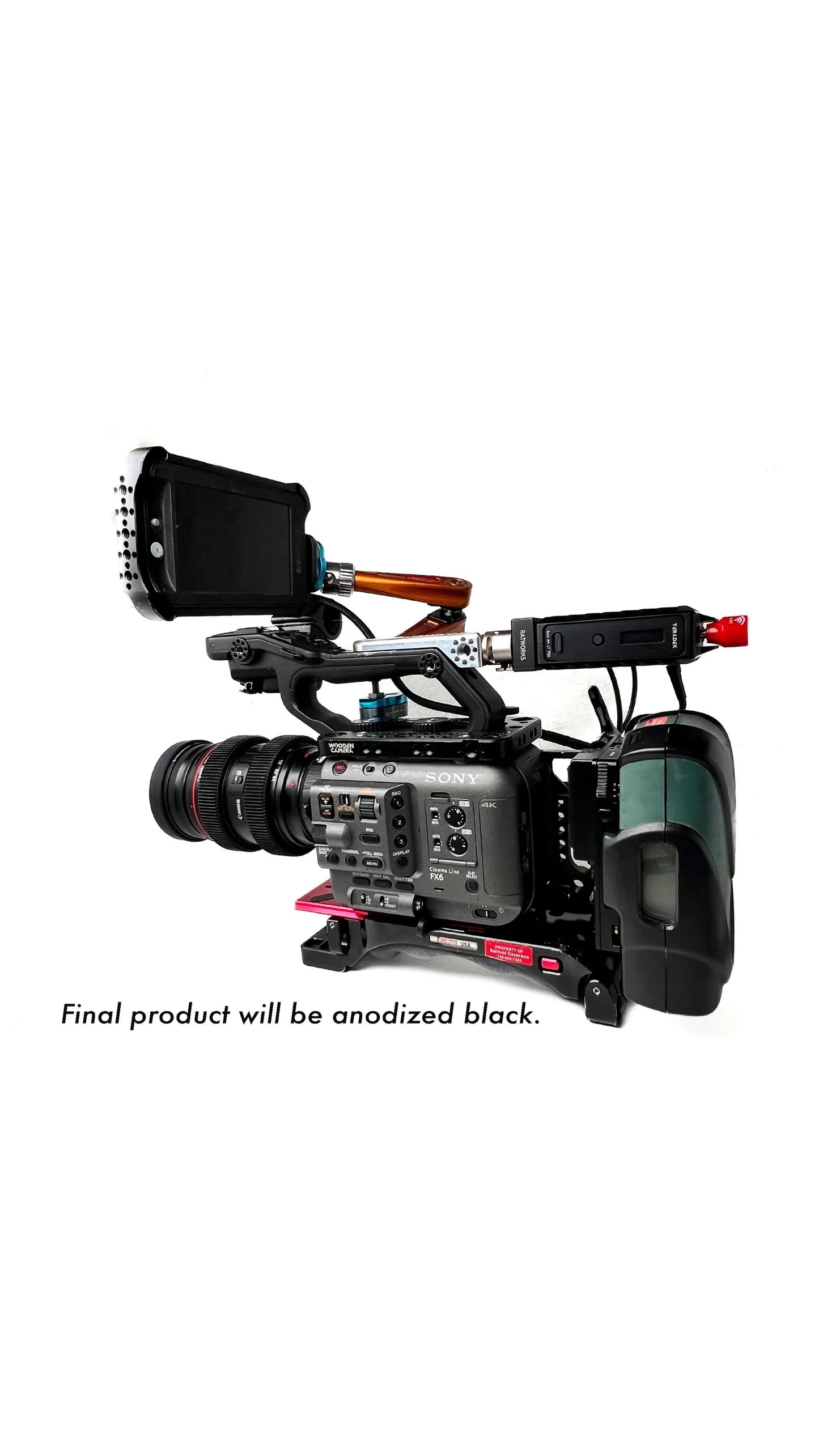 Custom Camera Cables FX6 Handle Expander